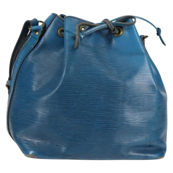 LOUIS VUITTON Epi Petit Noe Shoulder Bag Blue - Picture 1 of 16